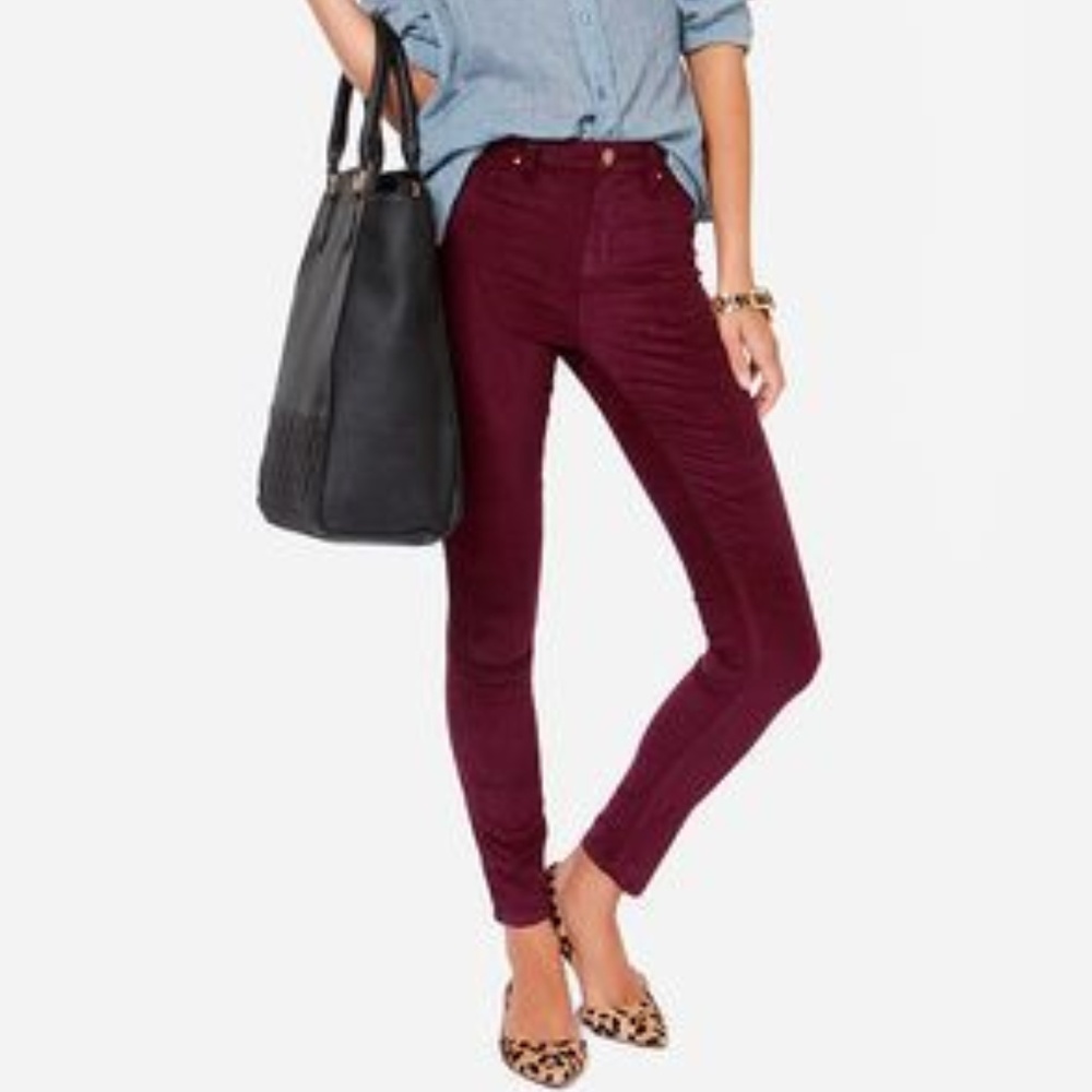 Burgandy Pants